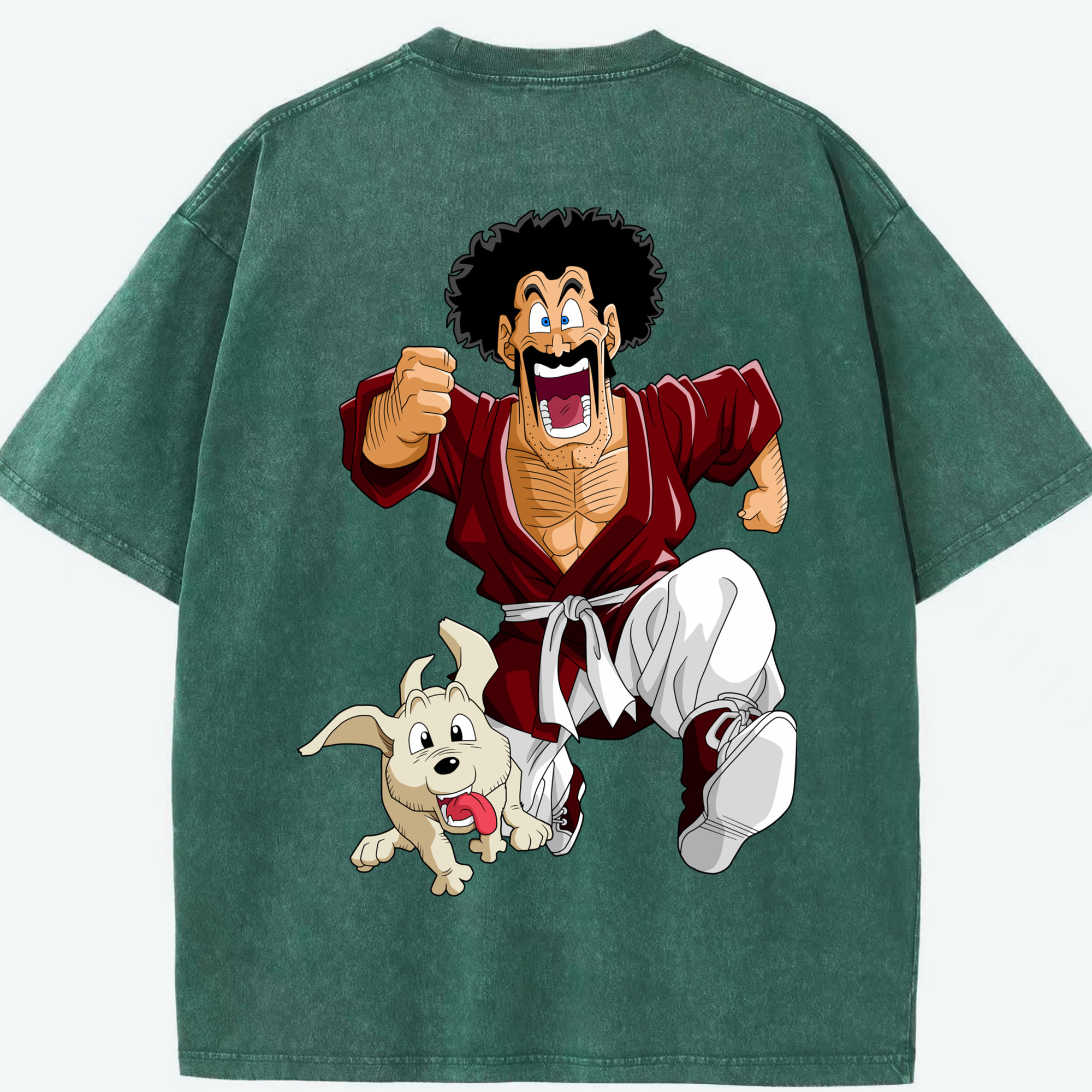（画像用） ドラゴンボール DRAGON BALL 綿100% ヴィンテージ風 半袖Tシャツ（背面プリント）